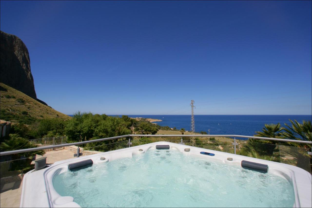 Villa Antonia - Vasca Idromassaggio Terrazza Vista Mare San Vito Lo Capo Exterior photo